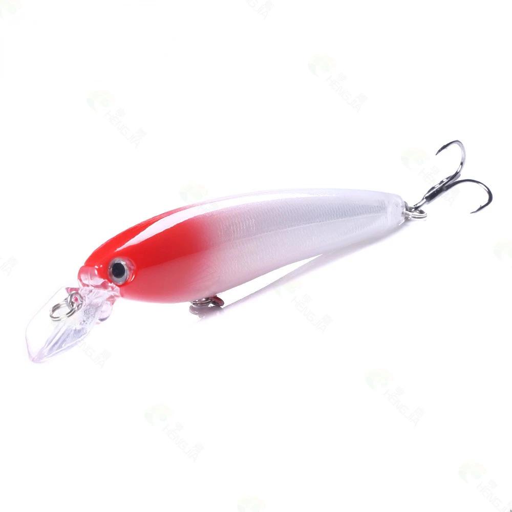 KNCONAN Minnow wobbler para lubina, cebo duro artificial carpa - imagen 3