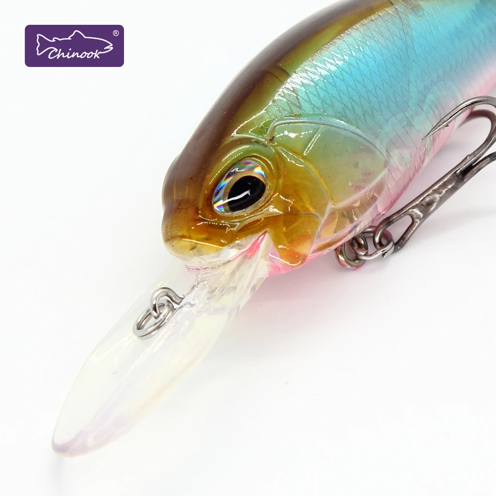 Chinook Jerk Crank Wobbler señuelo duro con acción agresiva - imagen 4
