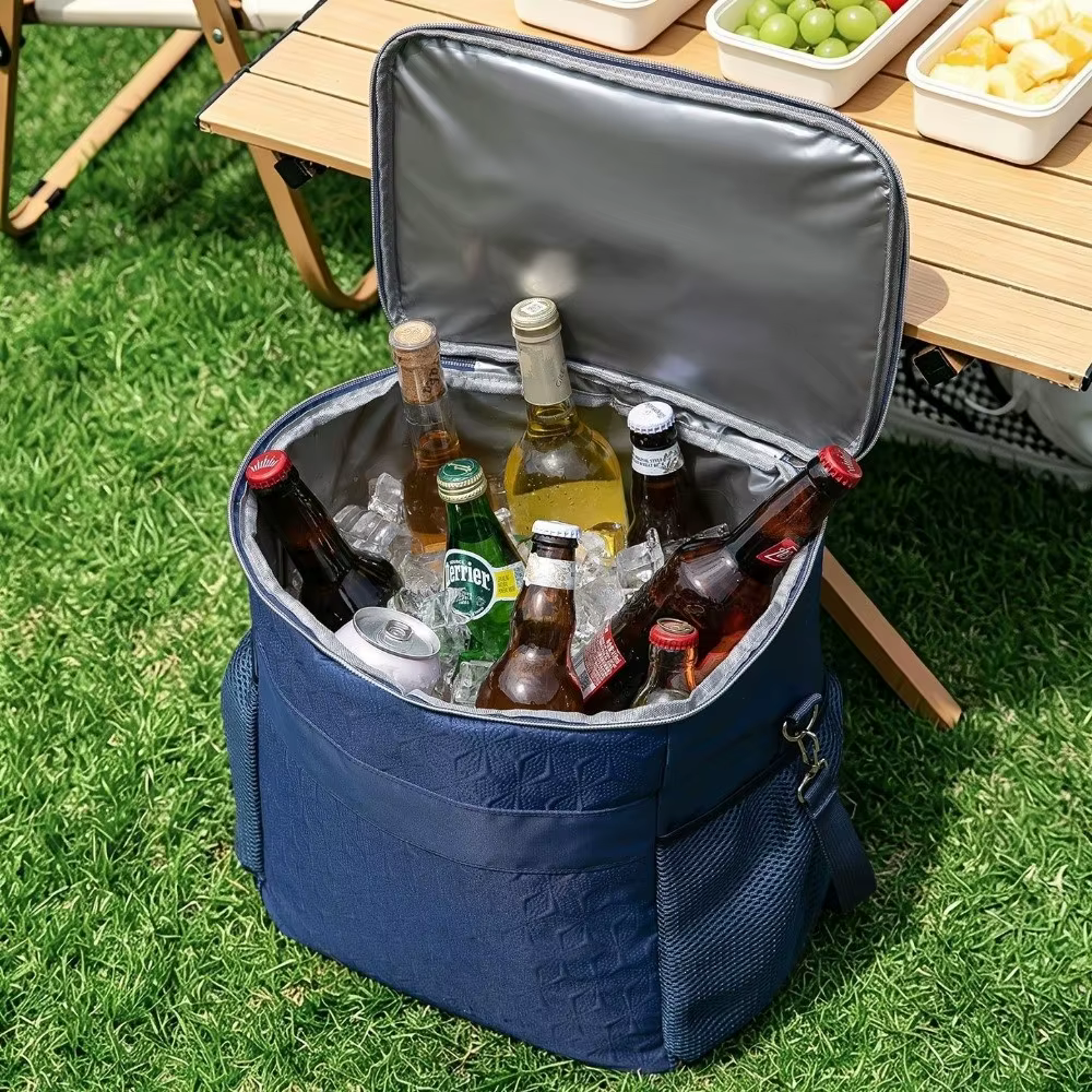 Bolsa térmica impermeable de gran capacidad con correa para el hombro - imagen 4