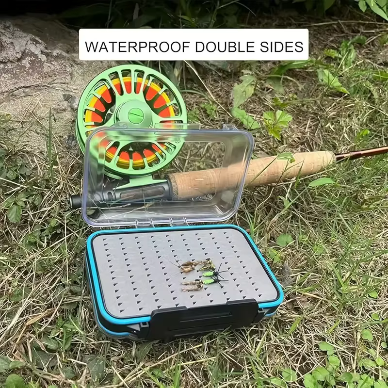 Aventik caja pesca agua salada dos caras tapa transparente impermeable - imagen 2