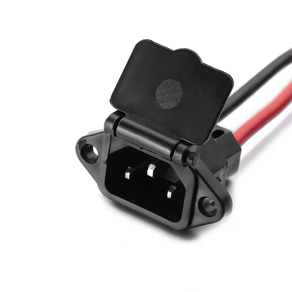 Conector de carga universal para bicicleta eléctrica con cables