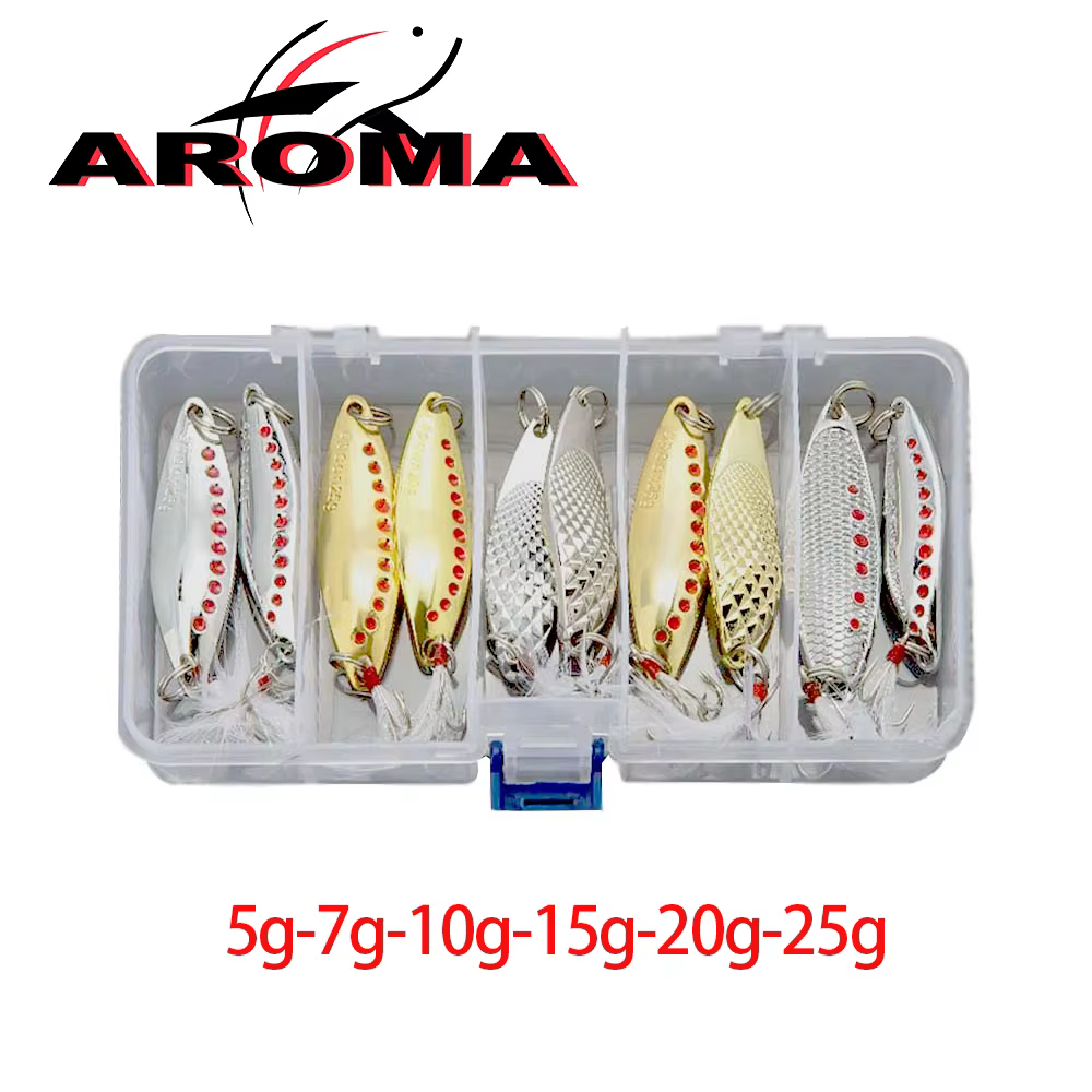 Kit de Señuelos Jigging: Cuchara, Luminosos y Rígidos - imagen 2