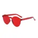 Gafas de sol unisex montura redonda UV280 para playa y fotografía