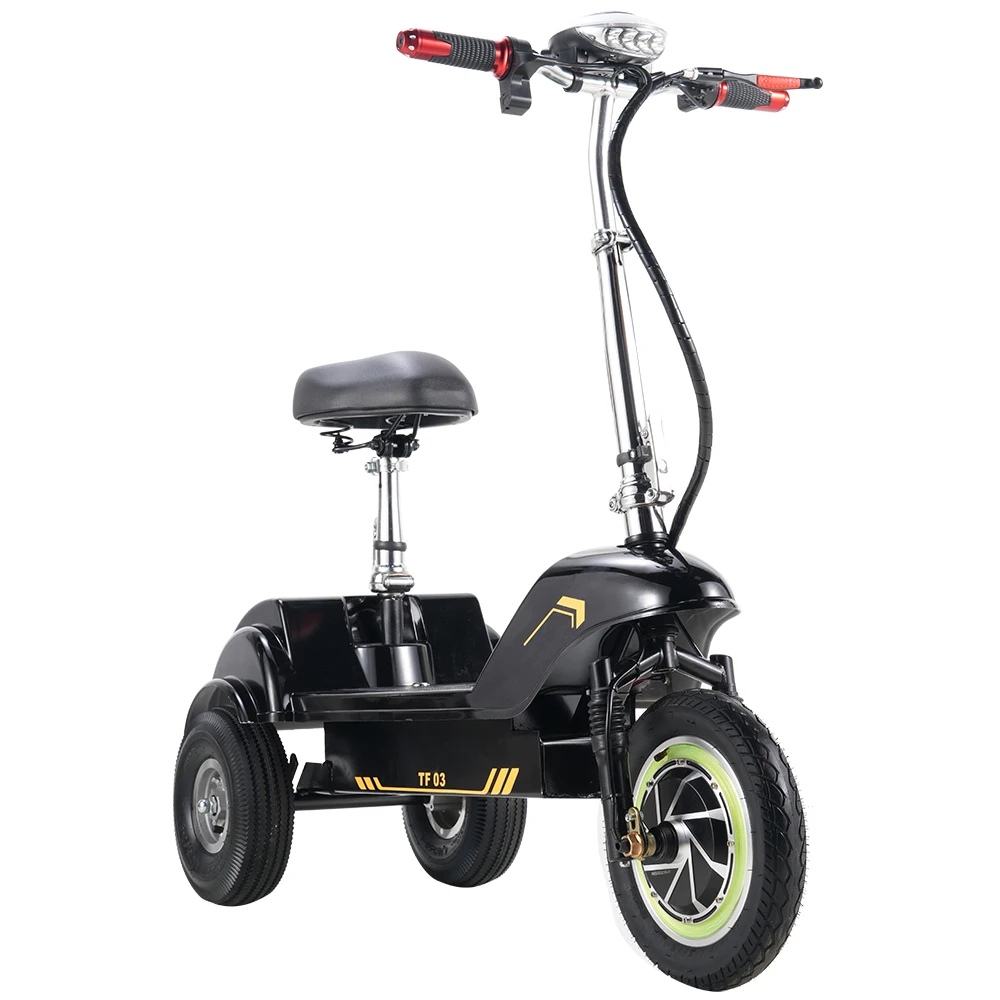 Patinete TWOFISH plegado para transporte y almacenamiento