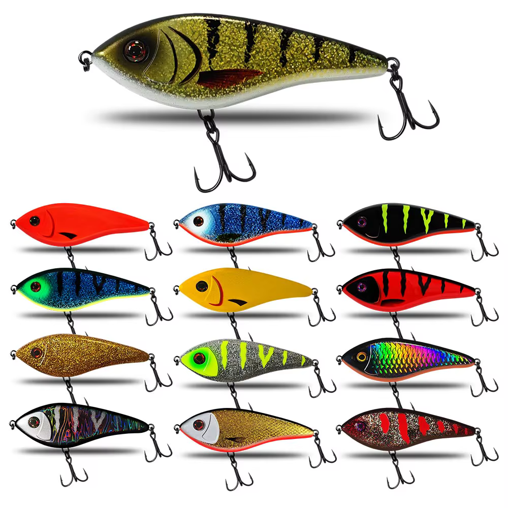 Señuelo Jerk Bait CF para Lucio – Cebo artificial de acción errática - imagen 4