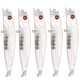 FREE FISHER Swimbaits duros para superficie – lápiz transparente - imagen 4