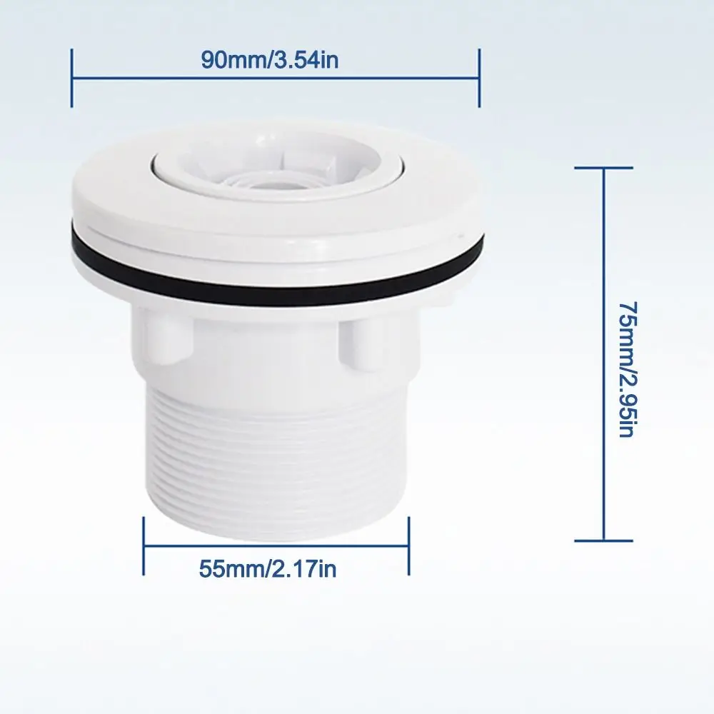 Boquilla de salida de agua para piscina en ABS