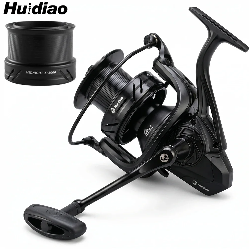 Carrete giratorio HUIDIAO para grandes capturas en agua salada - imagen 2