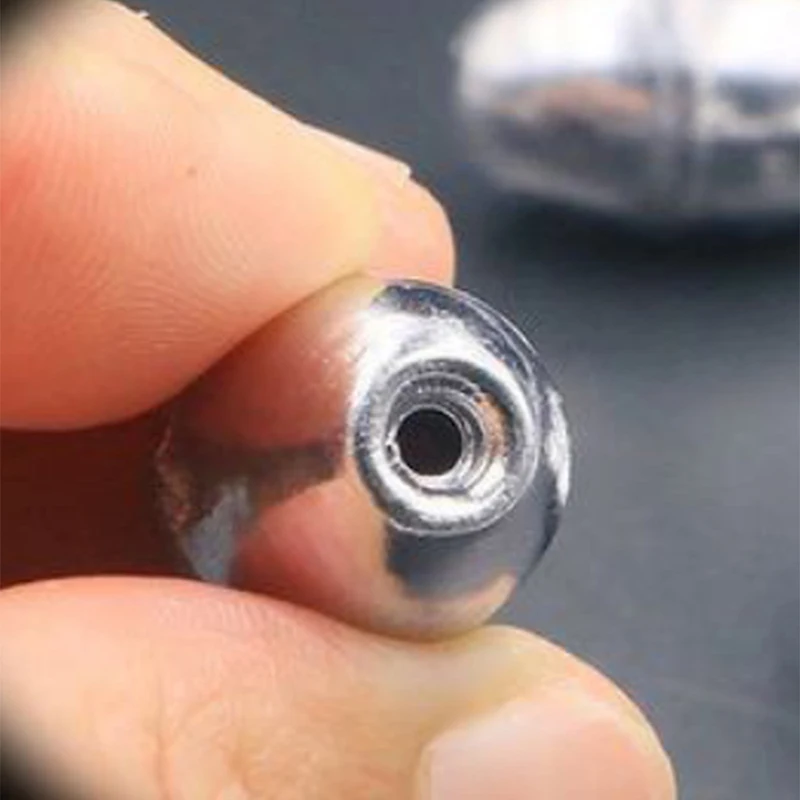Pesas de pesca forma olivo – aparejos hundimiento dividido - imagen 4