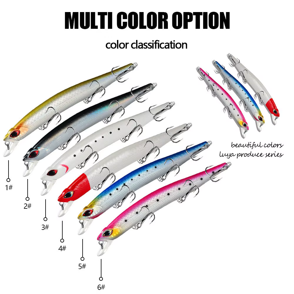 Minnow Crankbait 17g-32g – Señuelo duro para mar - imagen 3
