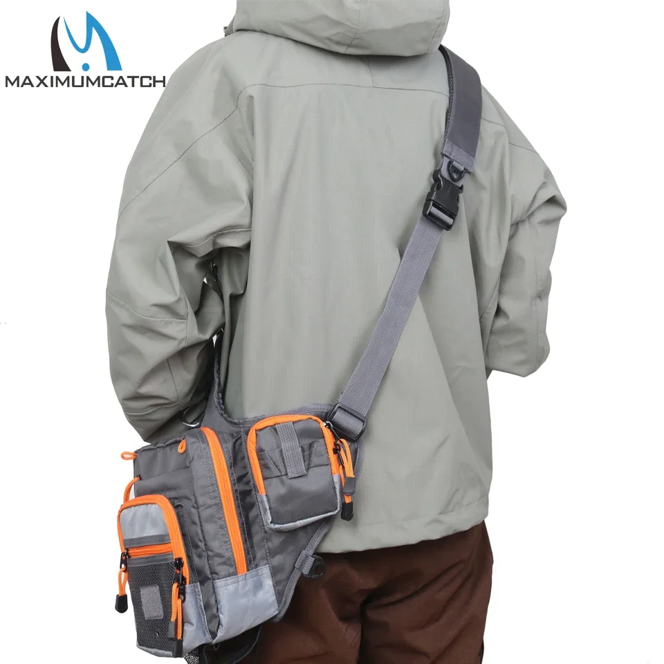 Bolso táctico cruzado V-Cross MAXIMUMCATCH para pesca con mosca - imagen 3