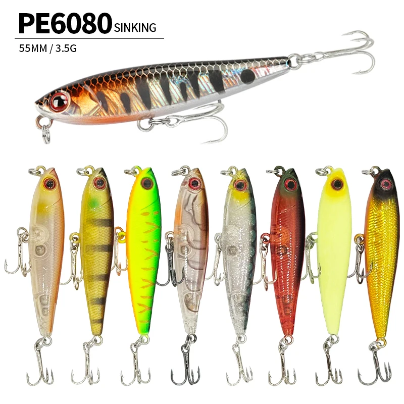 Wobbler lápiz para trucha y perca – señuelo duro artificial - imagen 5