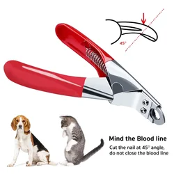 Cortauñas para perros y gatos – Acero inoxidable con guillotina