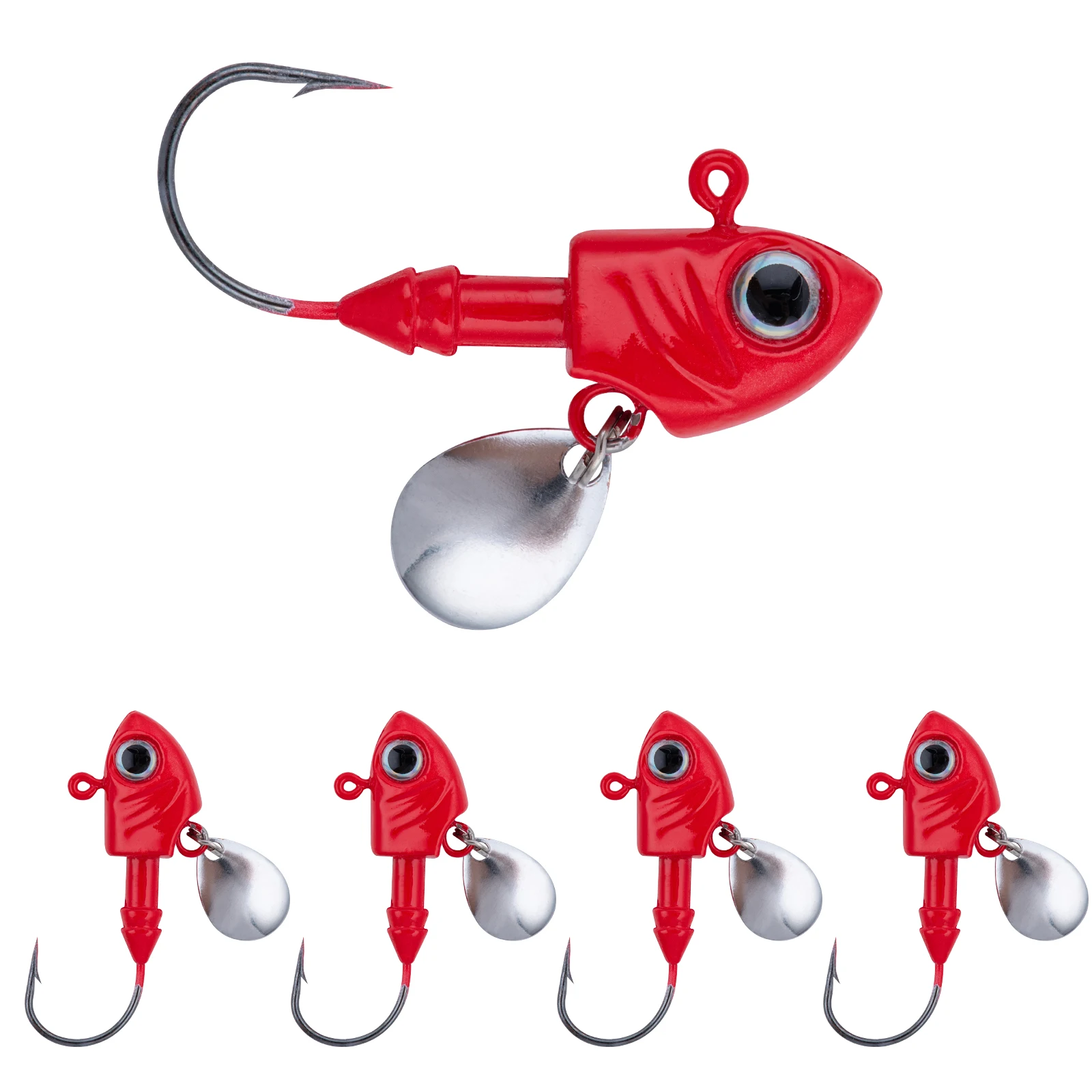 Cabezal de jig con cuchilla brillante