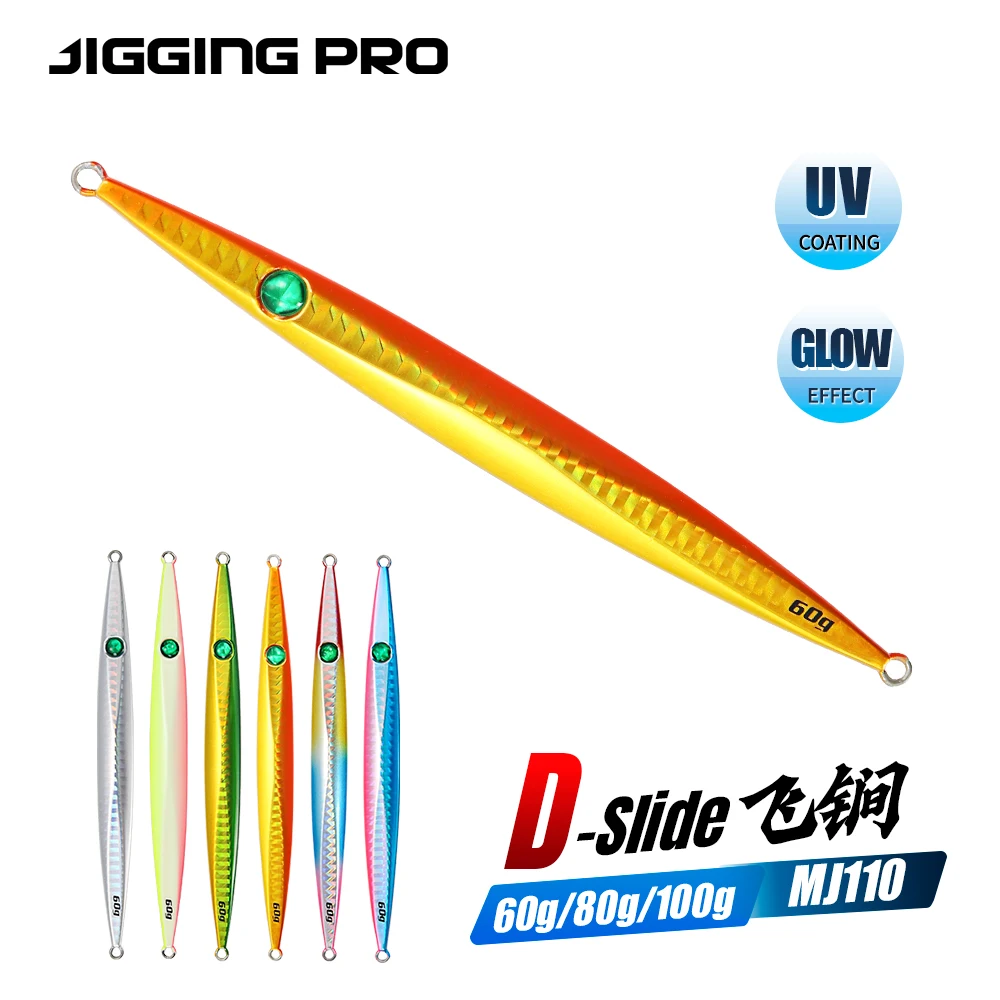 JIGGINGPRO D-Slide Jack Eye – Jigging vertical agua salada