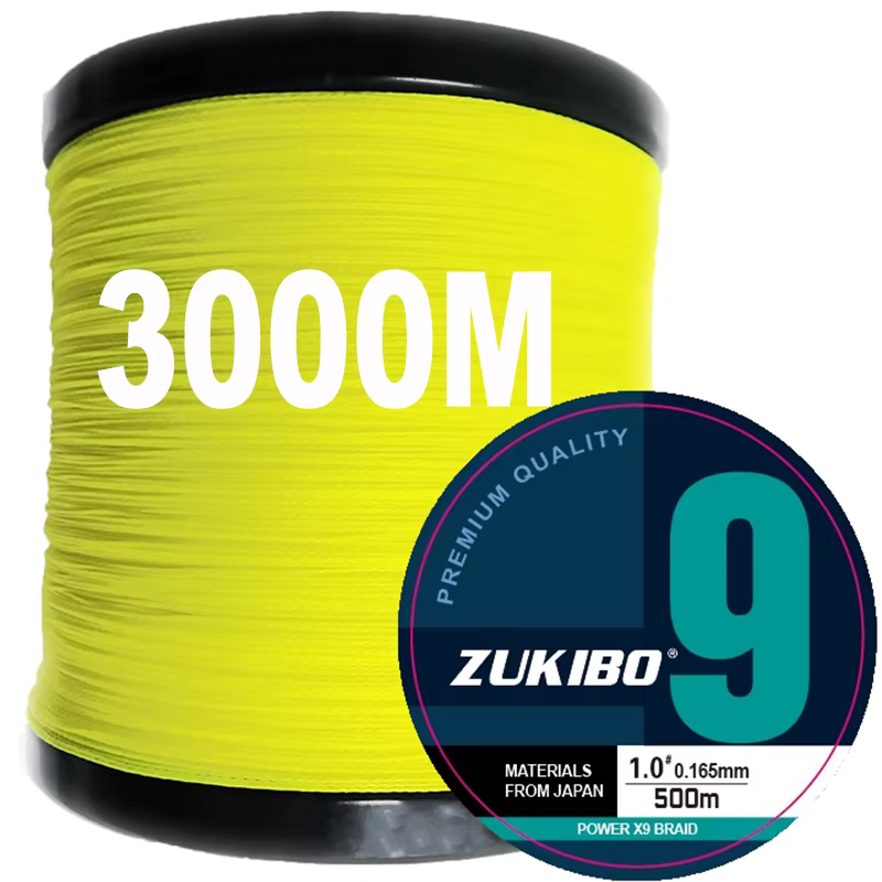 ZUKIBO Linea trenzada PE para pesca en mar