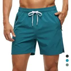 Pantalones cortos de pesca secado rápido con cintura elástica