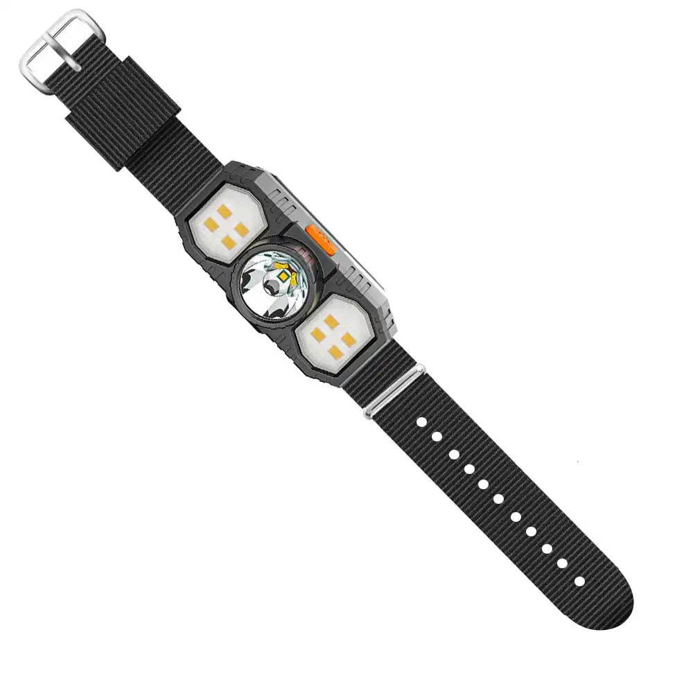 Linterna LED Recargable de Pesca – Foco portátil con correa