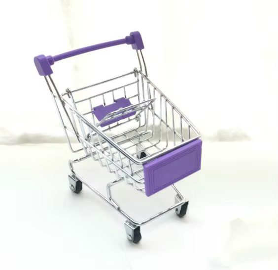 Mini carrito de supermercado 1:48 – Juguete y decoración - imagen 5