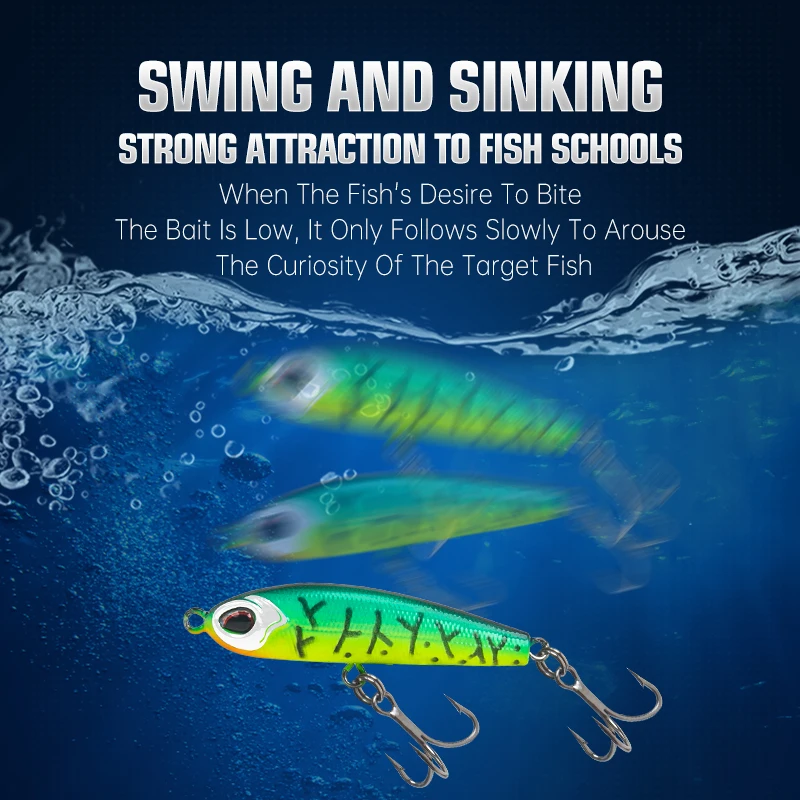 Kingdom Micro Sinking Pencil señuelo hundidor – lápiz para lubina - imagen 5