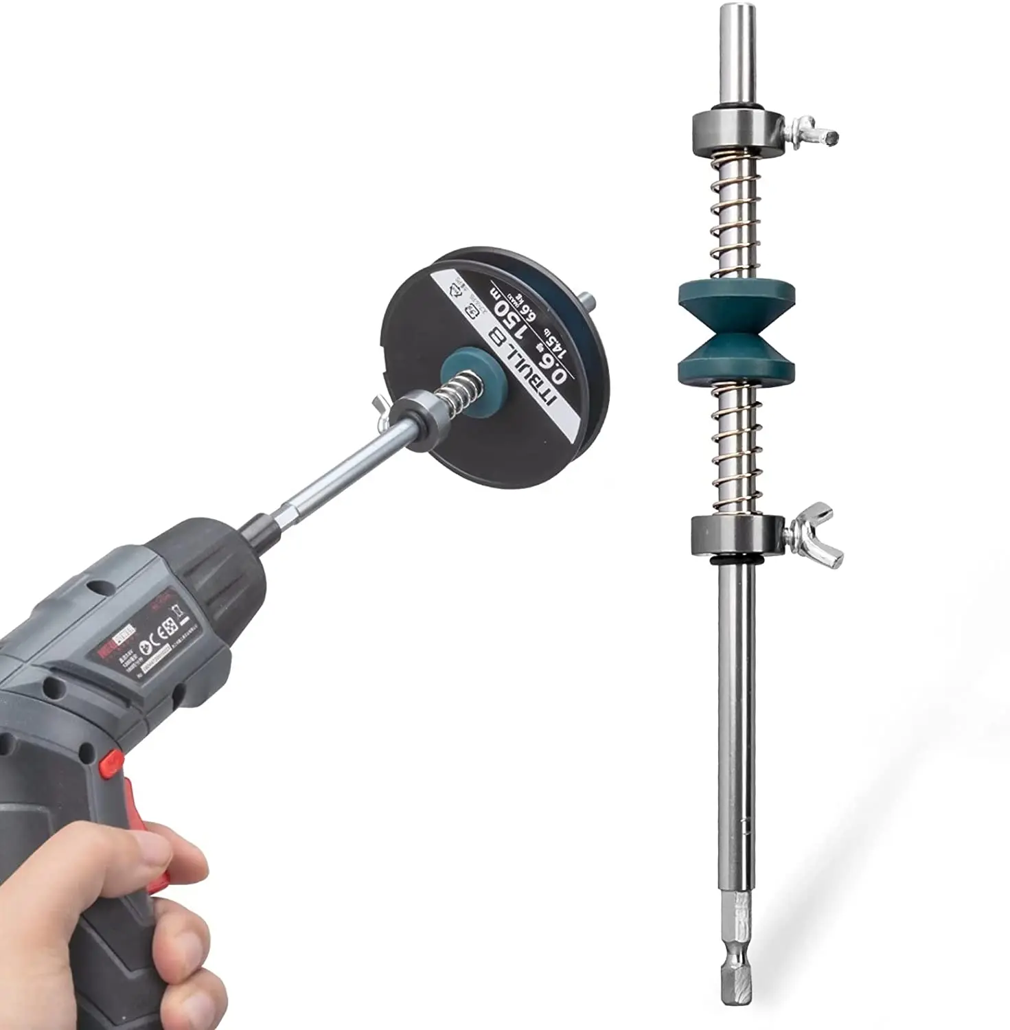 Bobinador de Hilo de Pesca Eléctrico para Spinning y Baitcasting