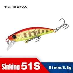 Tsurinoya Minnow Intruder 51S – 51mm 5,8g hundimiento para trucha