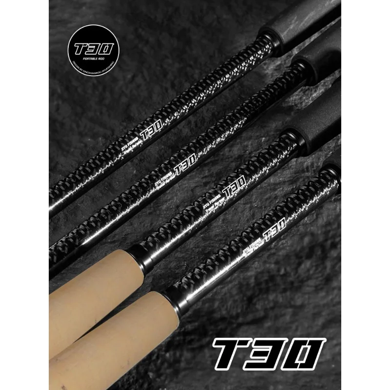 Jiyu T30 Caña de viaje para señuelos de fibra de carbono XF - imagen 4