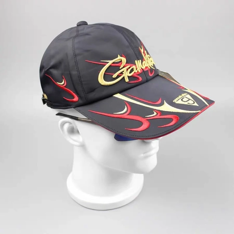 Gorra de pesca Gamakatsu bordada transpirable UPF ajustable - imagen 4