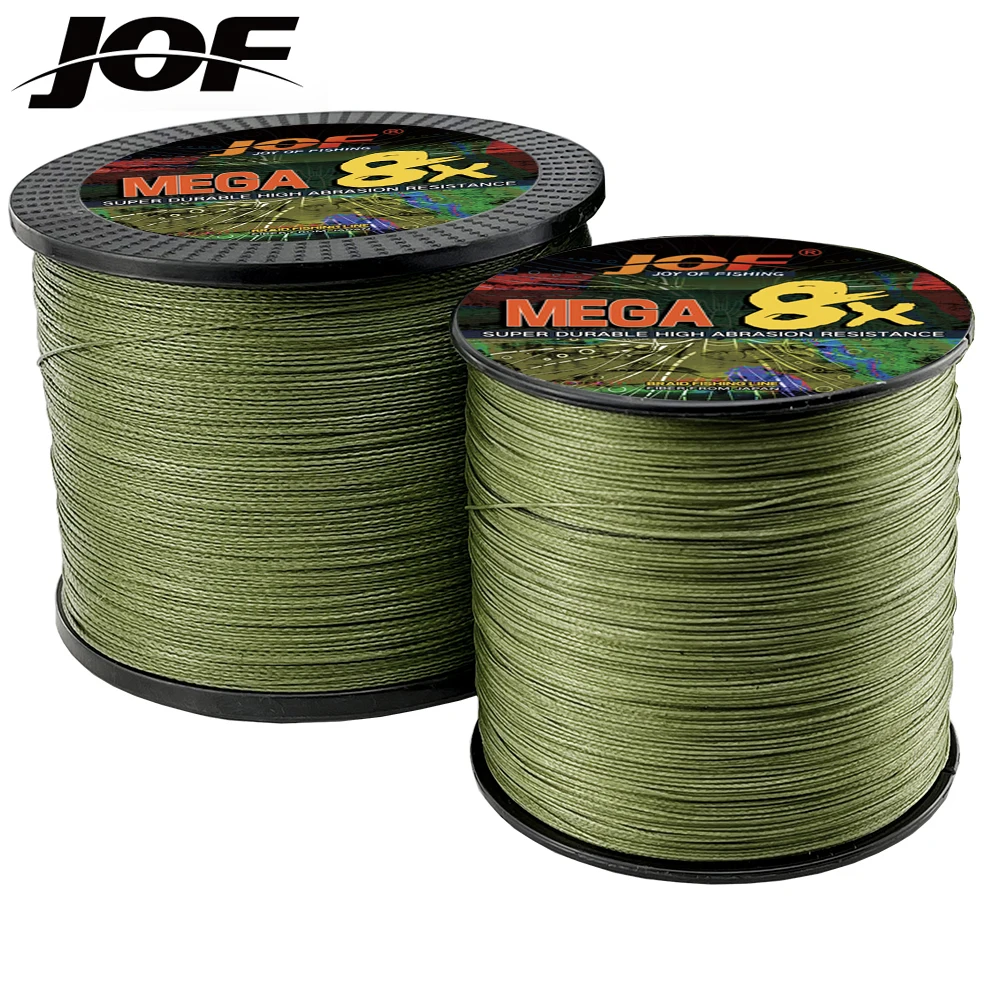 JOF X8 Línea trenzada PE agua salada para bass y carpa - imagen 4