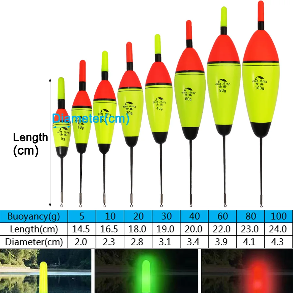 Luz flotante LED USB con sensor y modo pesca nocturna - imagen 3