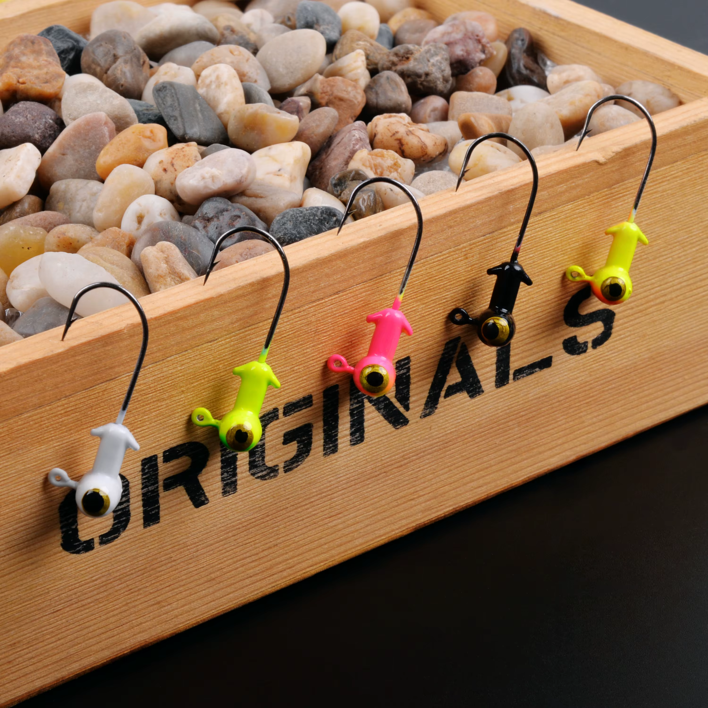 Jig Heads doble ojo – Acabado brillante para black bass - imagen 5