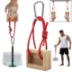 Tablero escalada madera con agarres y doble bolsillo - imagen 5