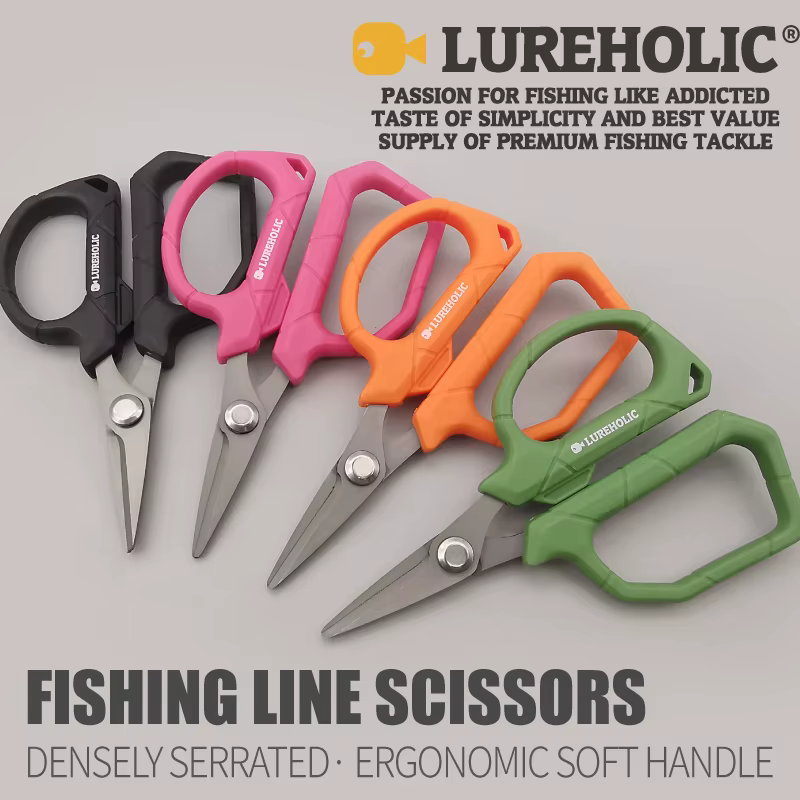 Lureholic Tijeras de pesca para trenzado – Dientes densos - imagen 4