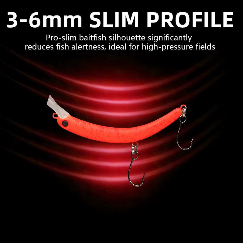 LETOYO Backlip Minnow 60S – Señuelo duro para trucha 60 mm - imagen 2