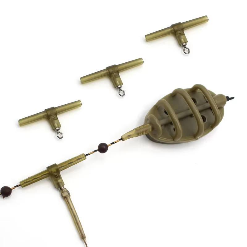Conector alimentador quick change giratorio para carpa