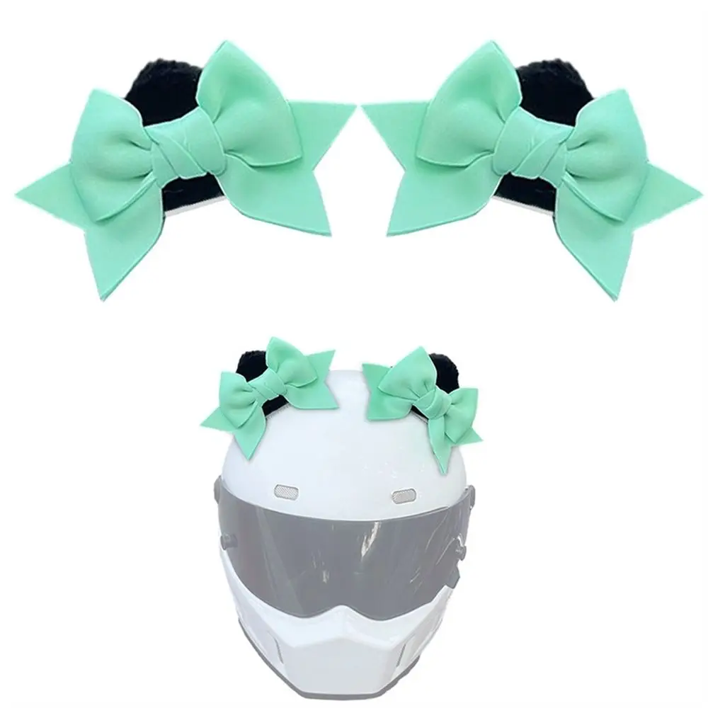 Decoración Cascos Moto Nudo Mariposa – Adornos Motocicleta Racing - imagen 3