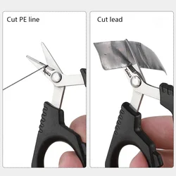 Tijeras para línea de PE con funda de plomo portátiles