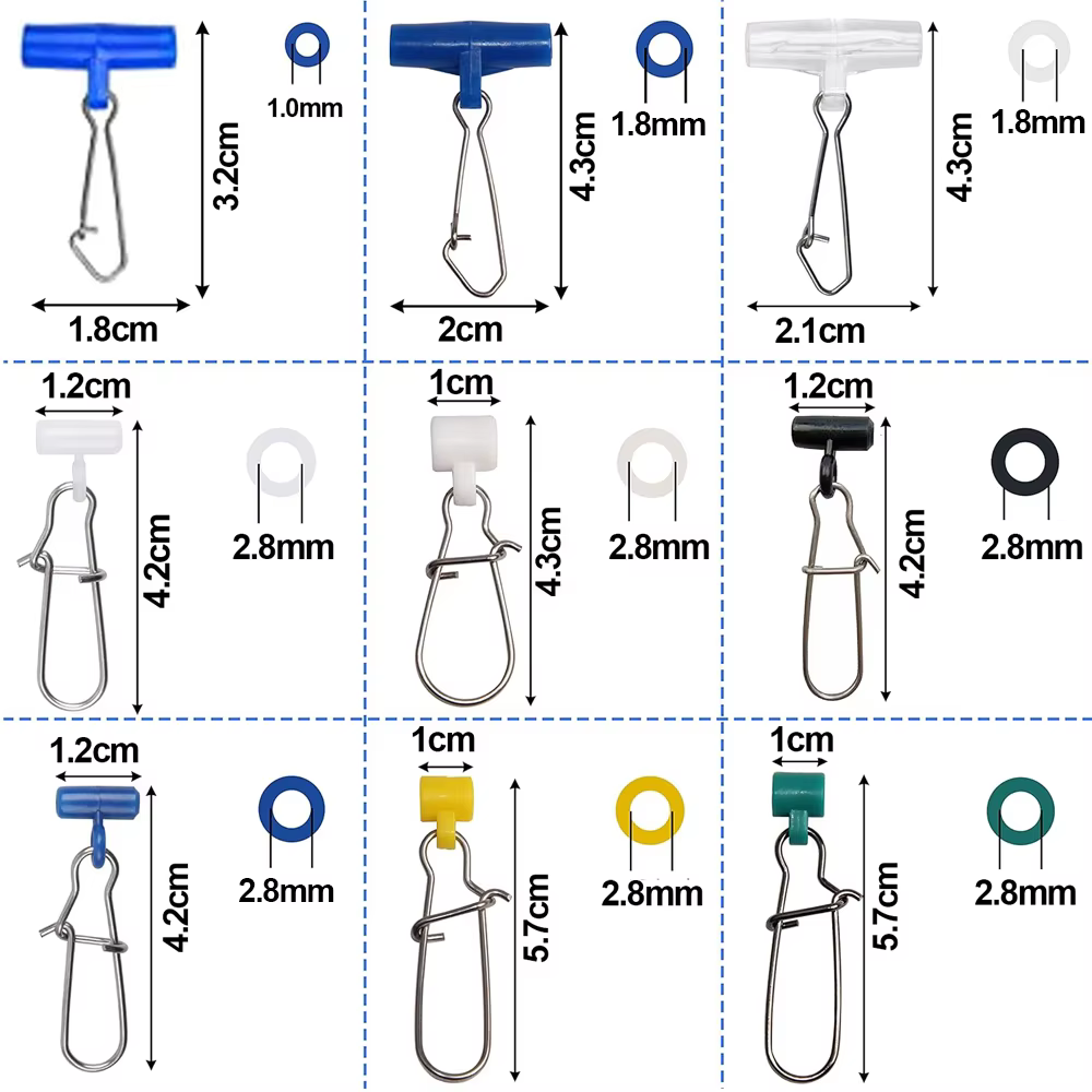 Deslizador giratorio con plomo Pressure - Connector para aparejo de pesca