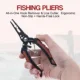 Goture juego de herramientas de pesca con pinza, alicates, tijeras y báscula - imagen 3