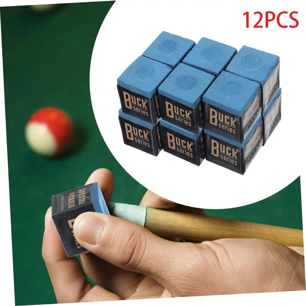 Tizas de billar formato cubo con textura uniforme
