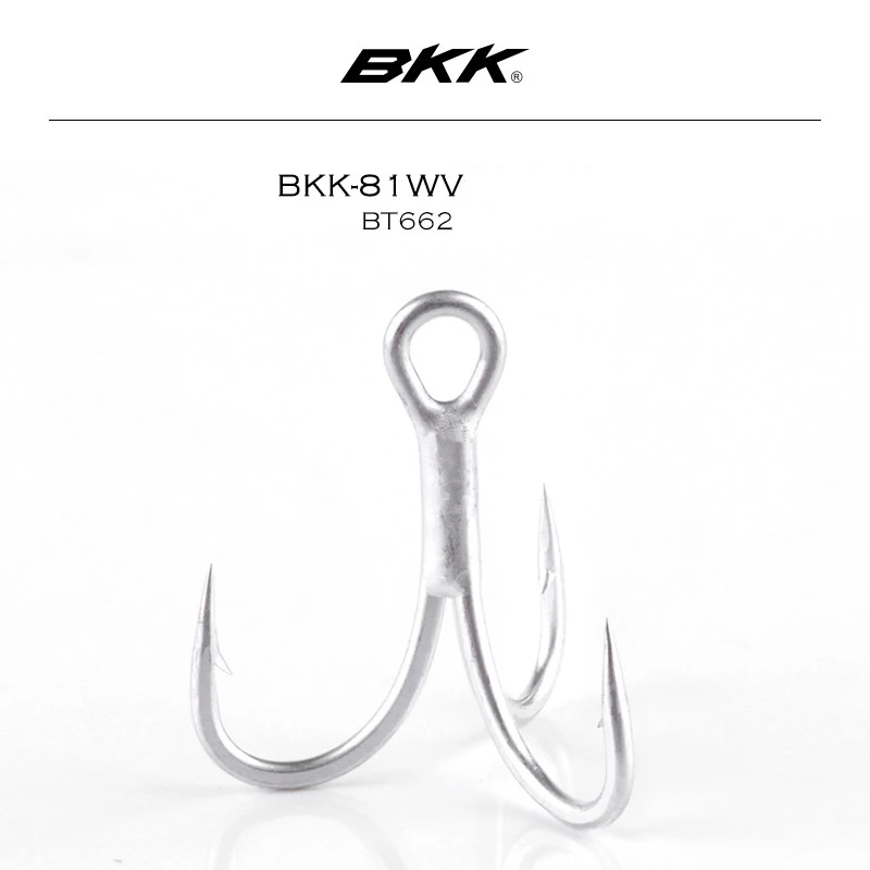 Anzuelos triples BKK BT662-3X Fangs – púas para lubina y salmón - imagen 3