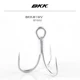 Anzuelos triples BKK BT662-3X Fangs – púas para lubina y salmón - imagen 3