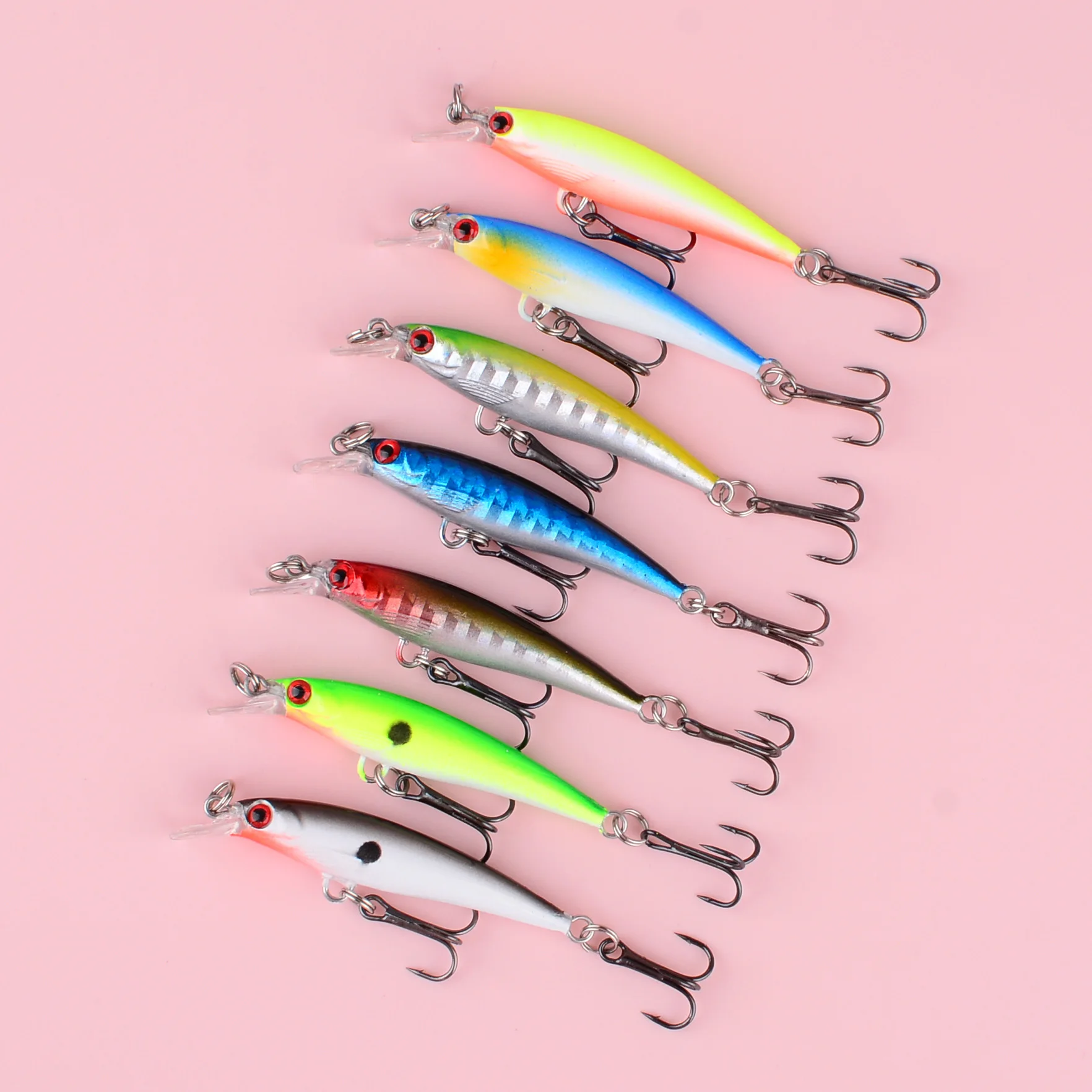 Minnow hundible en acción de nado
