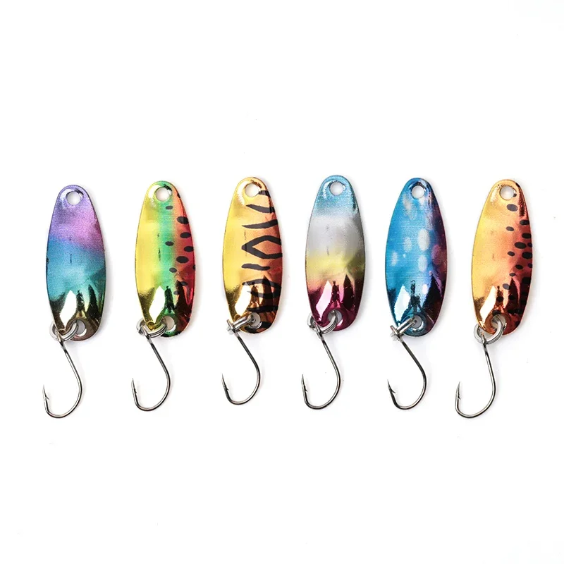 Mini Wobbler Spinnerbait – 5 colores pesca de depredadores