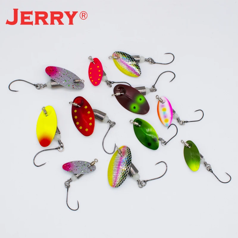 Jerry Wukong AR-S Spinner tungsteno para trucha - imagen 4