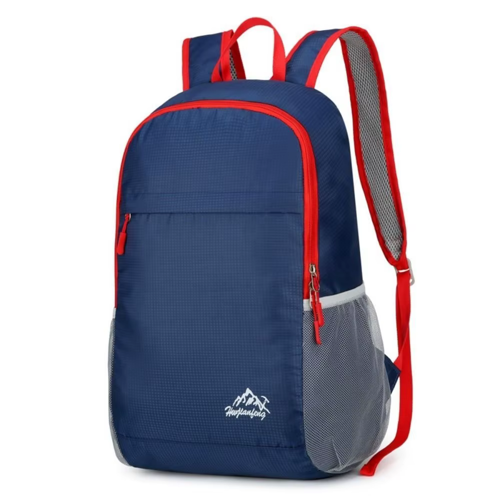Mochila plegable ultraligera 20L con portabotellas para pescadores - imagen 4