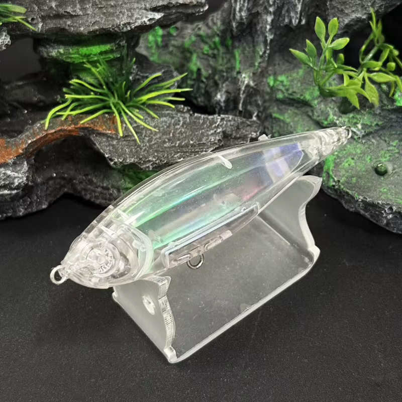 Señuelos lápiz Twitchbait sin pintar – Flotantes 3D para agua salada - imagen 4