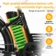 TTGO Bicicleta eléctrica con motor trasero y frenos de disco - imagen 5