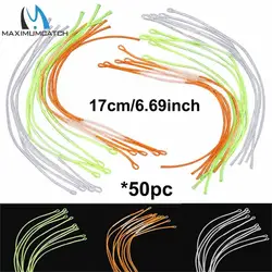 Conectores de bucle para línea de pesca con mosca trenzada MAXCATCH