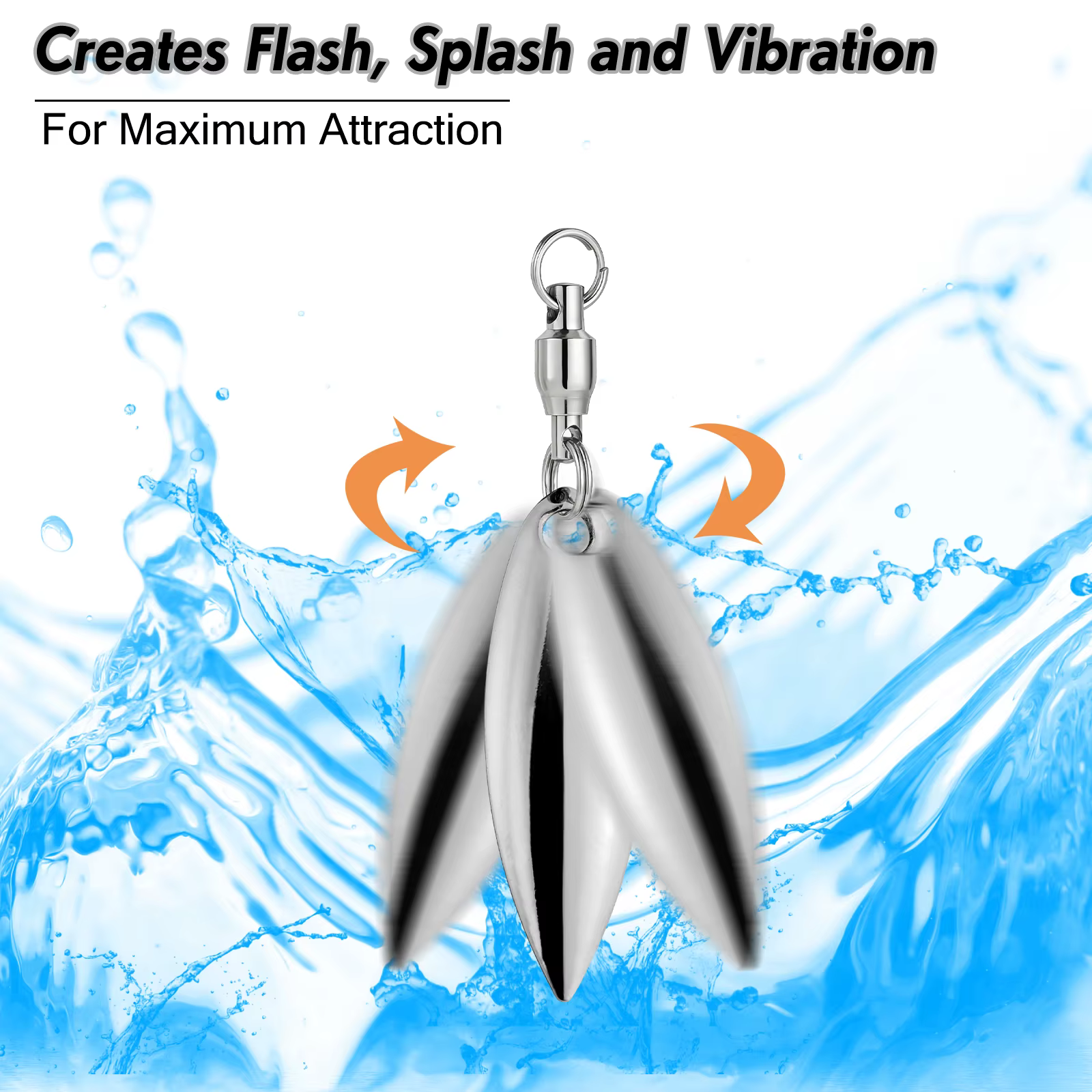 Cuchillas Colorado para spinnerbait y swimbait - lombriz y Texas Rig - imagen 2